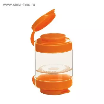 Солонка+перечница Cosmoplast «Пикник», 2 отделения, размер 4х6 см