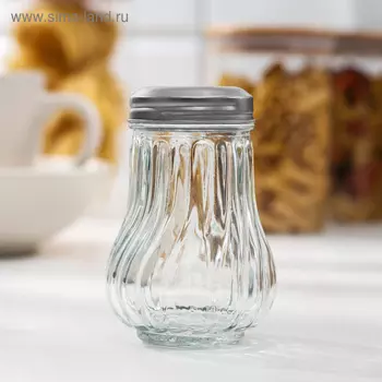 Солонка Доляна «Перелив», 250 мл, стекло