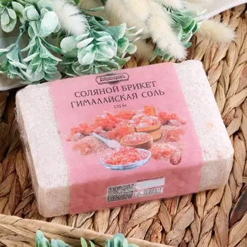 Соляной брикет "Гималайская соль" 1,35 кг "Добропаровъ"