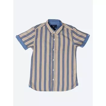 Сорочка верхняя для мальчиков Isee, рост 146-152 см, цвет коричневый