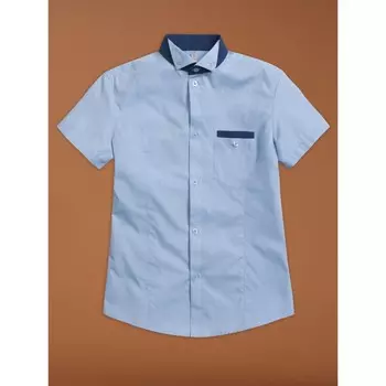 Сорочка верхняя для мальчиков, рост 152 см, цвет белый