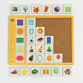 Сортер "Ассоциации. Геометрические фигуры"