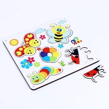 Сортер-пазл «Насекомые»