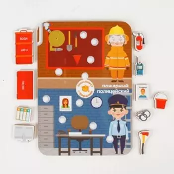 Сортер «Профессии, Пожарный и полицейский»