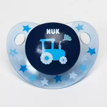 Соска-пустышка ортодонтическая, латекс, от 6 мес., ADORE, в контейнере, цвет МИКС