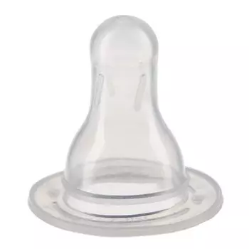 Соска на бутылочку, антиколиковая, от 0 мес., классическое горло, медленный поток, №1, фасовка по 20 шт.