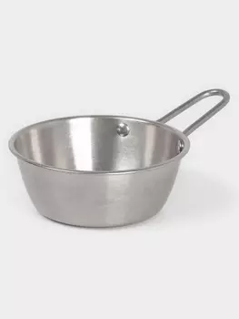 Сотейник для подачи Hanna Knvell Vanha, 500 мл, d=13.3 см, нержавеющая сталь, серебристый