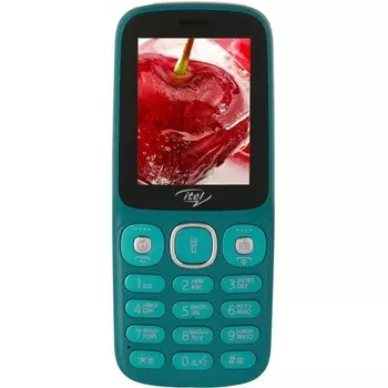 Сотовый телефон Itel it5026, 2.4", 2 sim, microSD, 0.08 Мп, BT, FM, 1200 мАч, зеленый