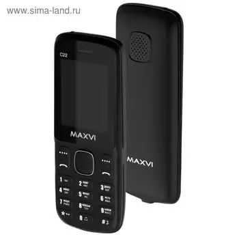 Сотовый телефон Maxvi C22 Black