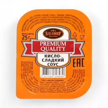 Соус "Кисло-сладкий"S.U.CHEF, 25 г