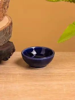 Соусник, 4.54.52 см, керамика, синий