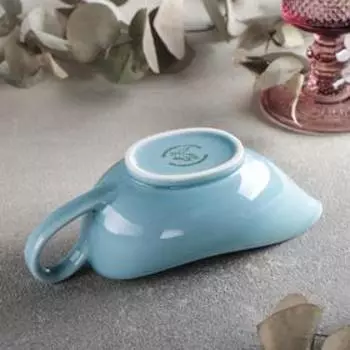 Соусник «Акварель», 150 мл, цвет голубой