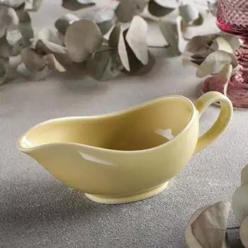 Соусник «Акварель», 150 мл, цвет жёлтый