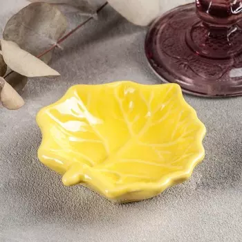 Соусник керамический «Лист», 98 см