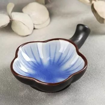 Соусник керамический «Таллула», 15×10 см, цвет синий