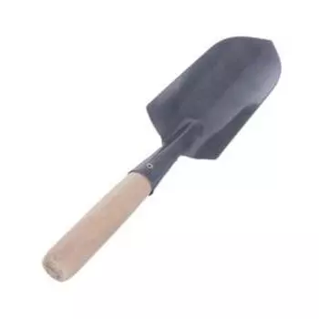 Совок посадочный, длина 34 см, ширина 8.5 см, деревянная ручка