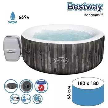 SPA-бассейн Bestway St.Lucia Bahamas AirJet, 18066 см, 60005