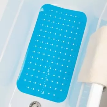 Коврик противоскользящий в ванну Доляна «Пузырьки», на присосках, 3771 см, МИКС