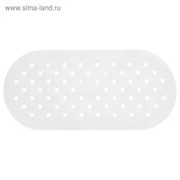 SPA-коврик противоскользящий Action, цвет белый