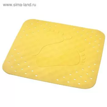 SPA-коврик противоскользящий Plattfu, цвет желтый