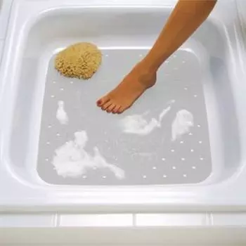 SPA-коврик противоскользящий Plattfu, цвет серый