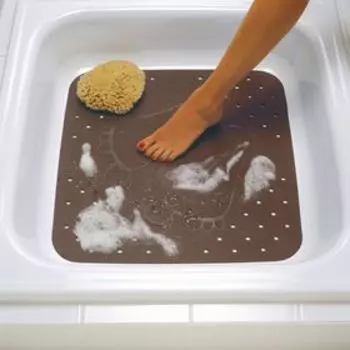 SPA-коврик противоскользящий Plattfu, коричневый