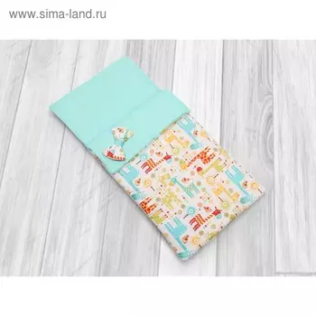 Спальный мешок Magic sleep, размер 47 100 см, принт жирафики