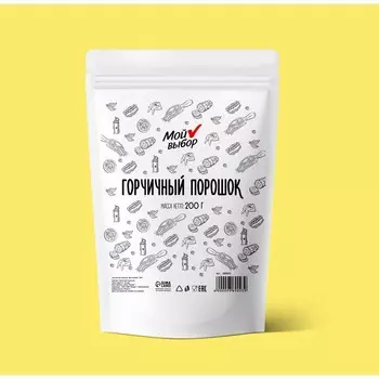 Специя, горчичный порошок, 200 г