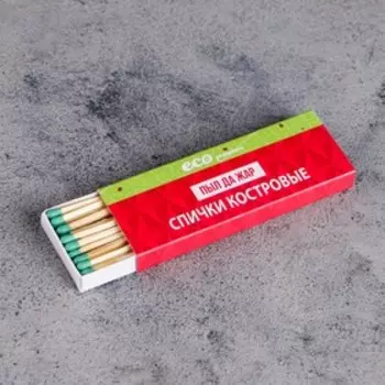 Спички костровые наполнением 30 шт. Белка-Фаворит