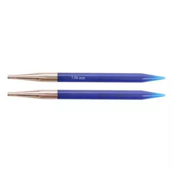 Спицы акриловые съемные для длины тросика 35-126 см Trendz, 7,00 мм 51259