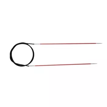 Спицы алюминиевые круговые Zing KnitPro, 150 см/2.00 мм 47201