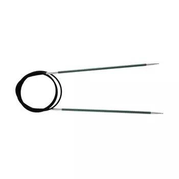 Спицы алюминиевые круговые Zing KnitPro, 40 см/3,00 мм 47065