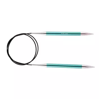 Спицы алюминиевые круговые Zing KnitPro, 60 см/8.00 мм 47106