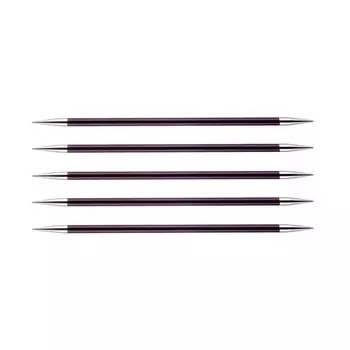 Спицы алюминиевые носочные Zing, 15 см, 6.00 мм 47013