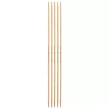 Спицы чулочные, бамбуковые, 2,0 мм/20см, 5 шт