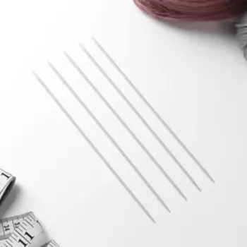 Спицы для вязания, чулочные, d = 2,75 мм, 20 см, 5 шт