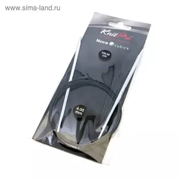 Спицы для вязания, круговые, d = 4 мм, 100 см