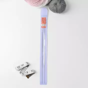 Спицы для вязания, прямые, d = 1,2 мм, 35 см, 2 шт