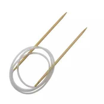 Спицы круговые, бамбуковые, 100 см/4,5 мм