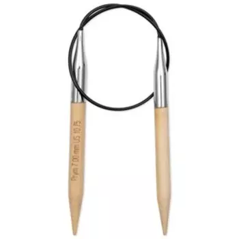 Спицы круговые, бамбуковые, 7,0 мм/40см, 1 шт