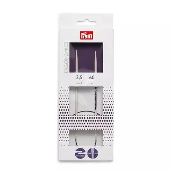 Спицы круговые Ergonomics, 3,5мм/60 Prym