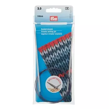 Спицы круговые, латунь 100 см/ 3,0 мм