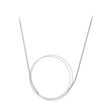 Спицы круговые, металлические, 80 см/2,0 мм