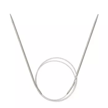 Спицы круговые, металлические, 80 см/3,0 мм
