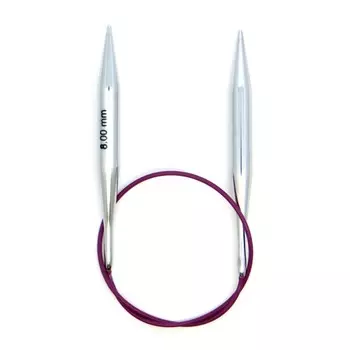 Спицы круговые Nova Metal KnitPro, 40 см, 8.00 мм 10359