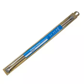 Спицы прямые, металлические, 35 см/5,0 мм