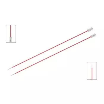 Спицы прямые Zing, 35 см, 2.00 мм 47291