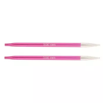 Спицы съемные укороченные Zing KnitPro, для тросика 20 см/5.00 мм 47525