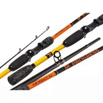 Спиннинг Lucky John Progress SWIMBAIT 42 7'6", тест 10-42 г., длина 2,29 м.