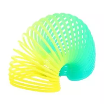 Пружинка - радуга «Динозаврики», d=3.5 см, в шоубоксе, МИКС